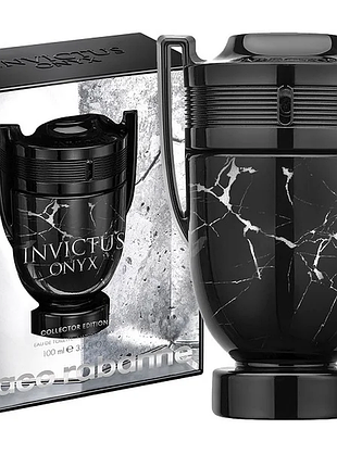 Туалетна вода чоловіча paco rabanne invictus onyx collector edition 100 мл
