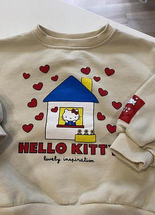 Світшот zara hello kitty 2