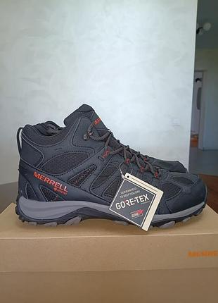Черевики чоловічі merrell accentor 3 sport mid gtx blackна мембрамі gore -tex,не промокають j036737
розмір 45 довжина устілки 28 см(маломірять)