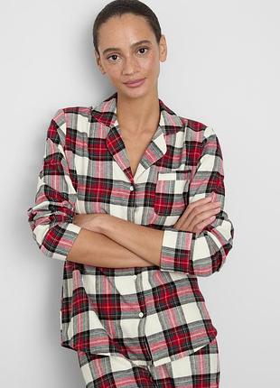 Піжамна сорочка фланель primark xs