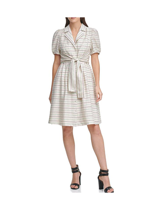 Сукня dkny з додаванням льону