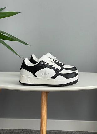 Кросівки жіночі alo yoga recovery mode sneaker black white