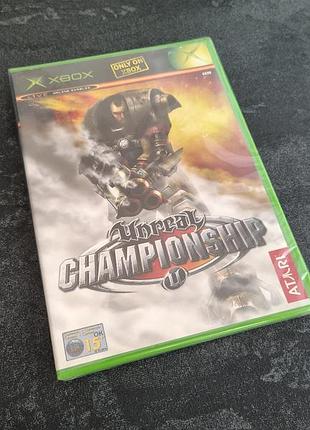 Диск unreal championship (xbox original)