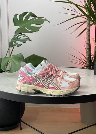 Кроссовки женские asics gel-kahana 8 white/pink marathon running