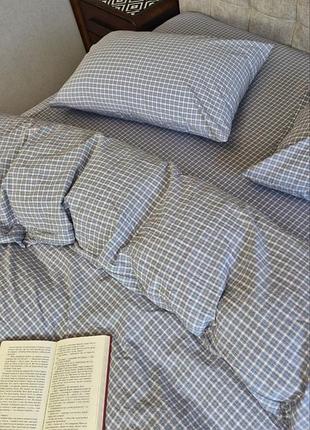 Комплект постільної білизни mono, washed cotton   11031