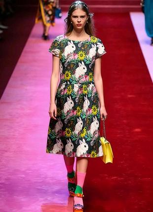 О белых и пушистых: платье dolce gabbana