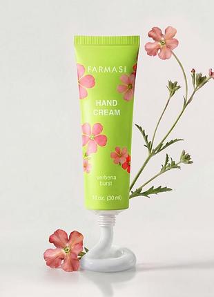 Крем для рук verbena burst farmasi, 30 мл, код 1002797