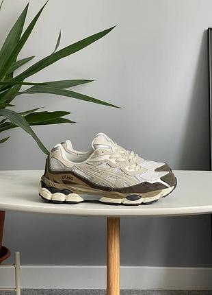 Кросівки жіночі asics gel-nyc metallic