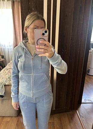 Juicy couture — оригінальний велюровий костюм, s