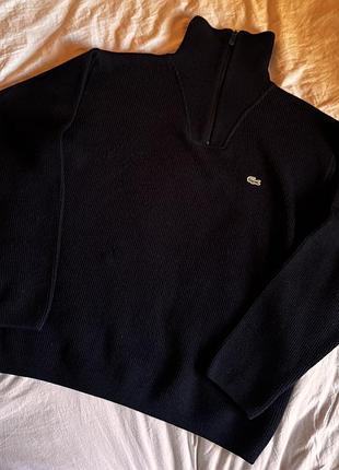 Вовняний светр lacoste розмір м чоловічий
