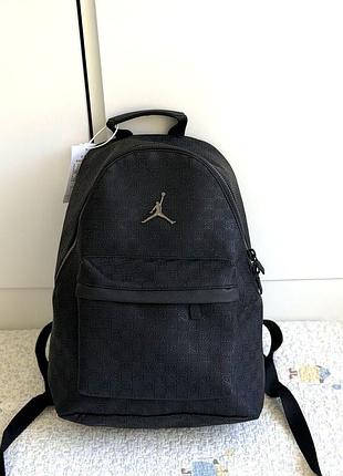 Рюкзак мужской женский унисекс jordan черный