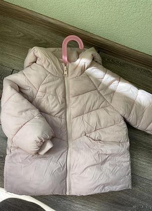 Курточка на флісі zara 12-24