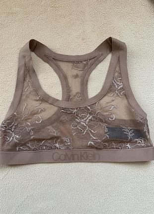 Бюстгалтер топ calvin klein l