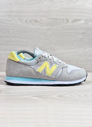Замшеві жіночі сірі кросівки new balance оригінал, розмір 39