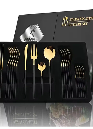 Набор столовых приборов knife and fork элегантный и практичный комплект из 24