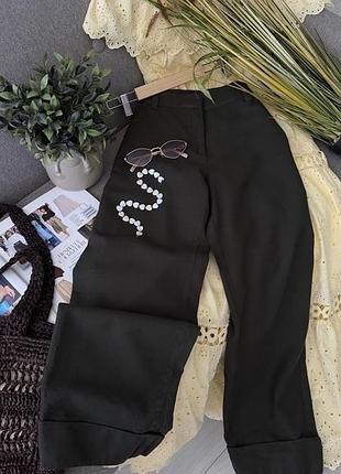 Брюки із 100 % вовни massimo dutti