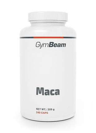 Maкa - gymbeam 240 капсул. витамины для мужчин