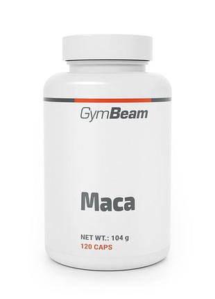 Maкa - gymbeam 120 капсул. витамины для мужчин