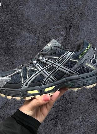 Стильные кроссовки asics gel-kahana 8 gray green