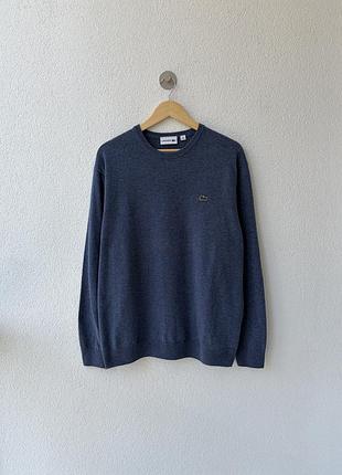Легкий шерстяний светр lacoste