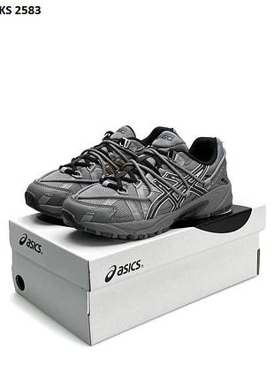 Стильные кроссовки asics gel-kahana t v2 gray