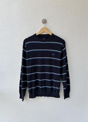 Светр в полоску fred perry