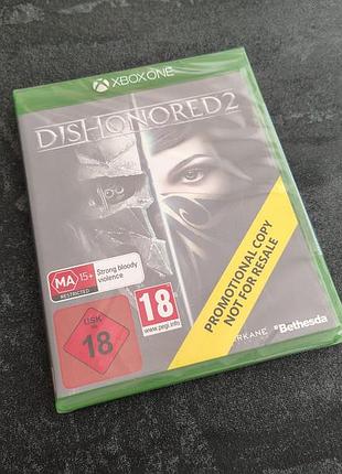 Диск dishonored 2 (xbox one)