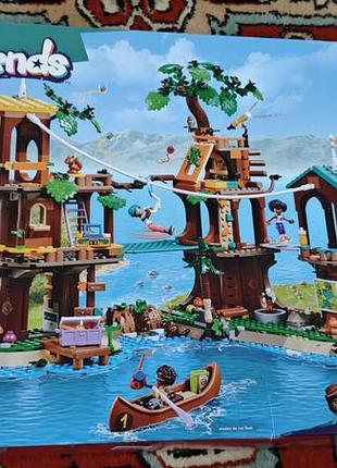 Конструктор lego friends спортивний табір: будинок на дереві 42631