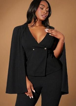 Трендовый жилет -кейп от shein