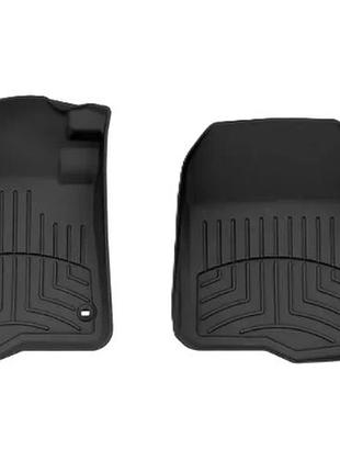 Коврики в салон honda cr-v 2023- передние, черные weathertech 4417801im