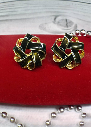 Серьги season черные