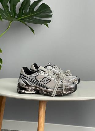 Мужские кроссовки new balance 509 silver black custom u509c1