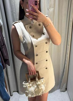 🥐 лляна сукня від zara