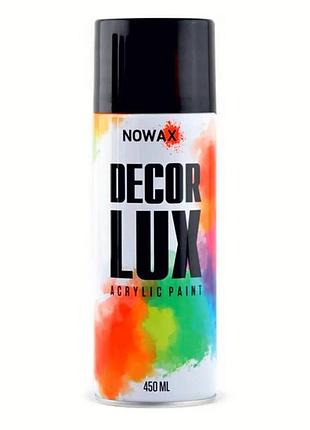 Фарба чорний металік 450ml "nowax" nx48059/nx65059 (12шт/уп)