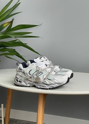 😍 женские кроссовки new balance 530 custom silver