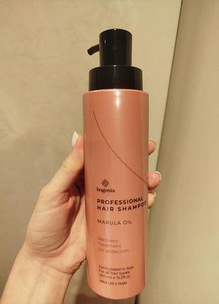 Шампунь для волос bogenia professional hair shampoo с маслом марулы 400 мл