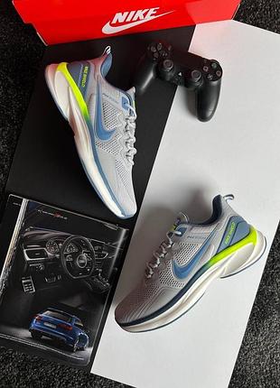 Чоловічі кросівки nike air zoom pegasus light grey navy