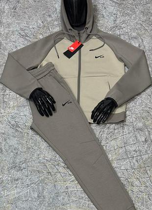 Спортивный костюм мужской nike, осенний, трикотаж