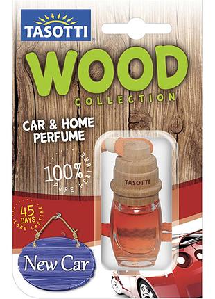 Ароматизатор для авто пробка "wood" new car (нова машина) 7мл tasotti