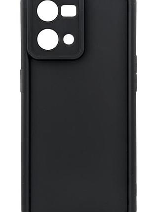 Чехол shock case для oppo reno 7 (cph2363) бампер силиконовый черный