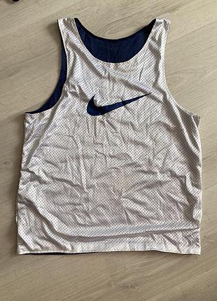 Спортивна унісекс майка nike ,двухстороння ,розмір s-m