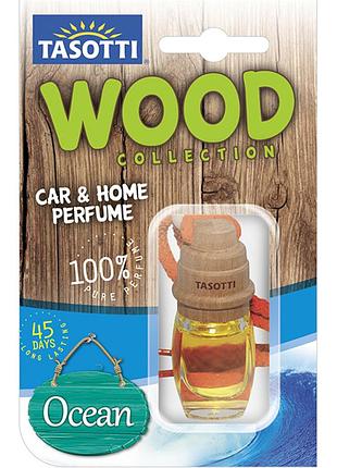 Ароматизатор для авто пробка "wood" ocean (океан) 7мл tasotti