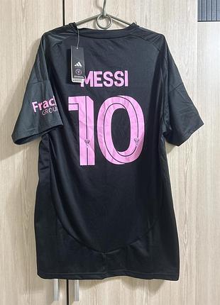 Футболка спортивна чоловіча messi adidas футбольна форма