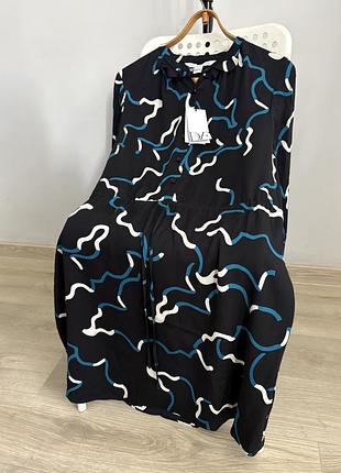 Шовкова сукня-сорочка diane von furstenberg lindi.  розкішна шафа  +1