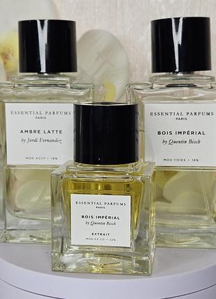 Essential parfums bois imperial extrait розпив оригінал унісекс парфуми рожевий перець чорний перець троянда кедр ладанум деревний quentin bisch