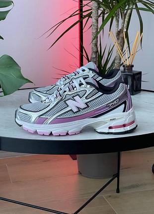 😍 женские кроссовки new balance 740 silver pink
