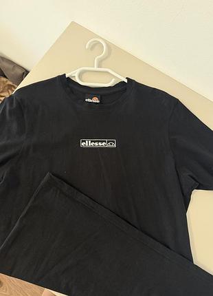 Чорна футболка ellesse розмір м
