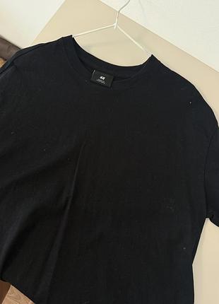 Футболка h&m чорна