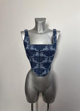 Джинсовий топ cotton