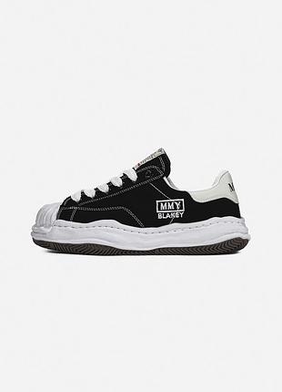 Maison mihara yasuhiro blakey og sole canvas low